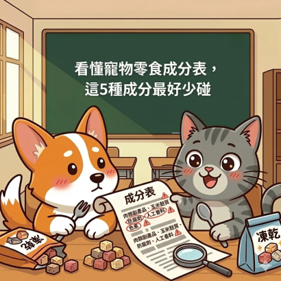 看懂寵物零食成分表， 這5種成分最好少碰.jpg
