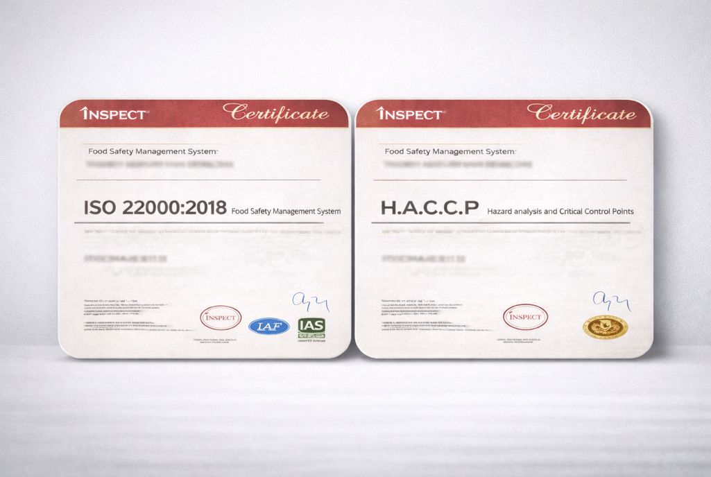 ISO 22000 HACCP SGS 認證標章